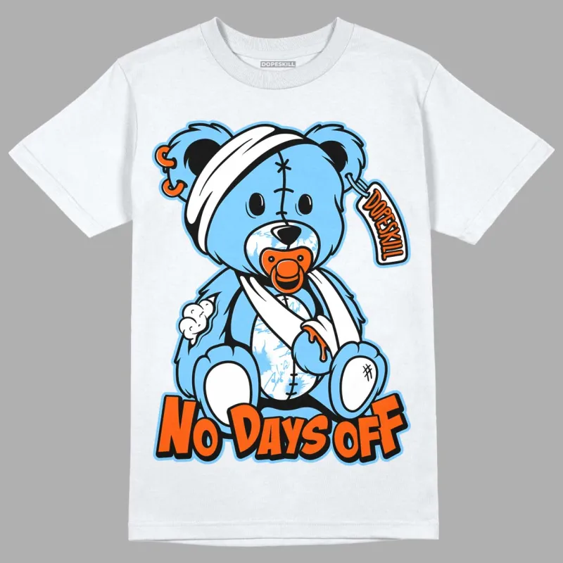 Dunk Low Futura University Blue DopeSkill T-Shirt Hurt Bear Graphic sold by DopeSkill