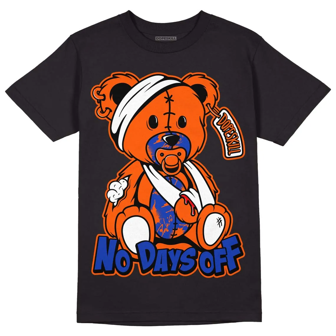 Dunk Low Futura Orange Blaze DopeSkill T-Shirt Hurt Bear Graphic sold by DopeSkill product image thumbnail 2