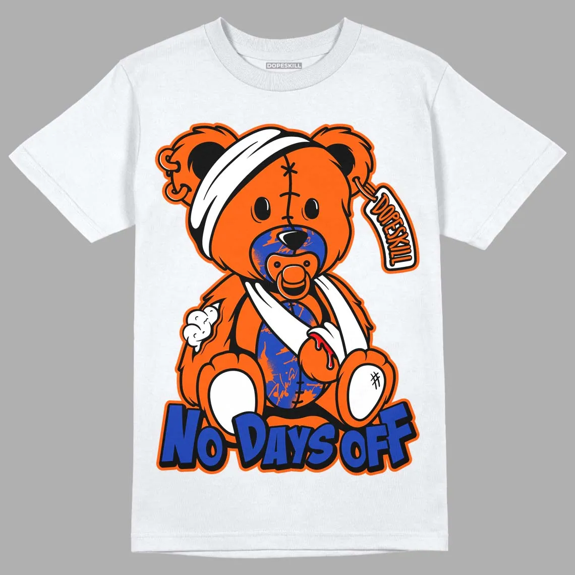 Dunk Low Futura Orange Blaze DopeSkill T-Shirt Hurt Bear Graphic sold by DopeSkill
