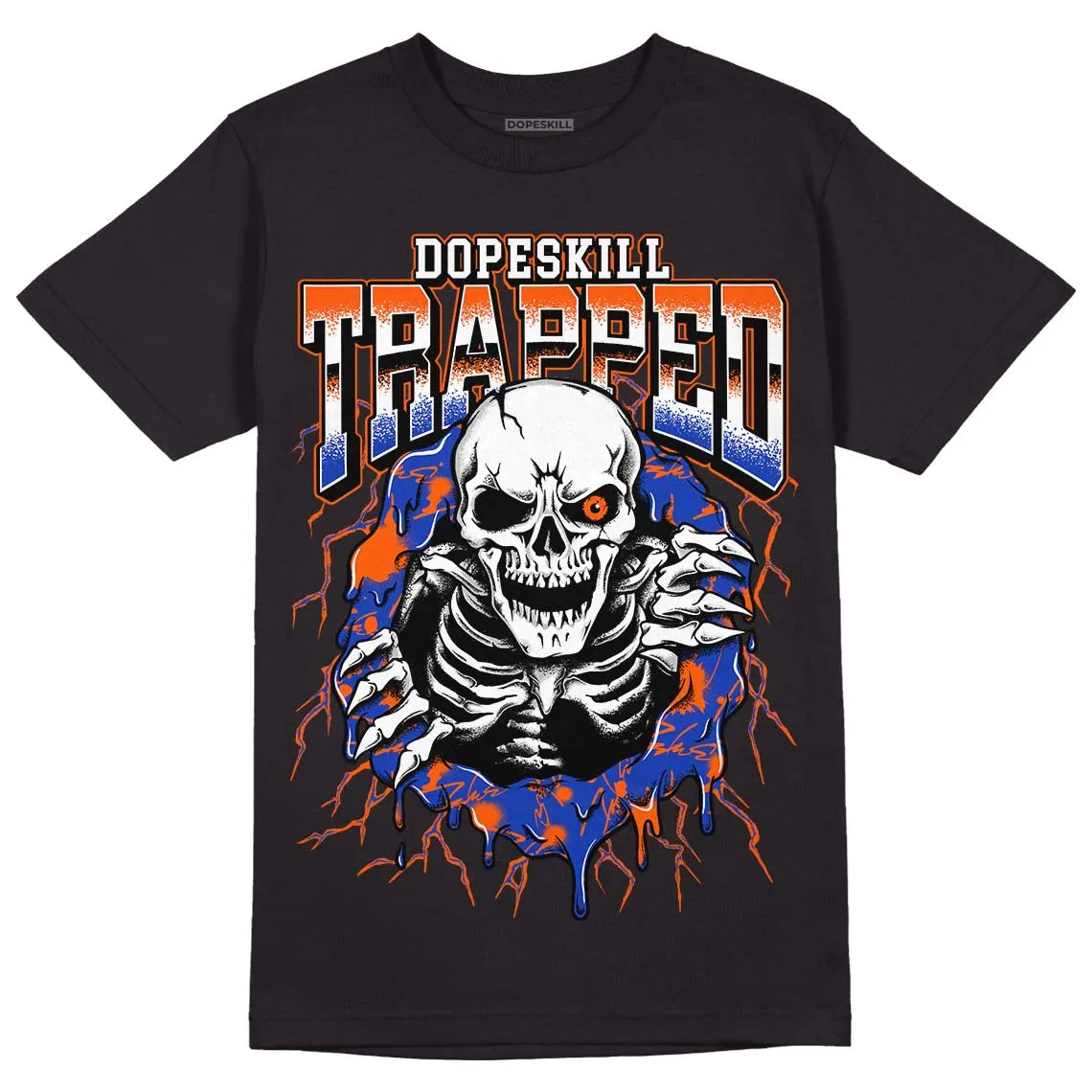 Dunk Low Futura Orange Blaze DopeSkill T-Shirt Trapped Halloween Graphic sold by DopeSkill product image thumbnail 2