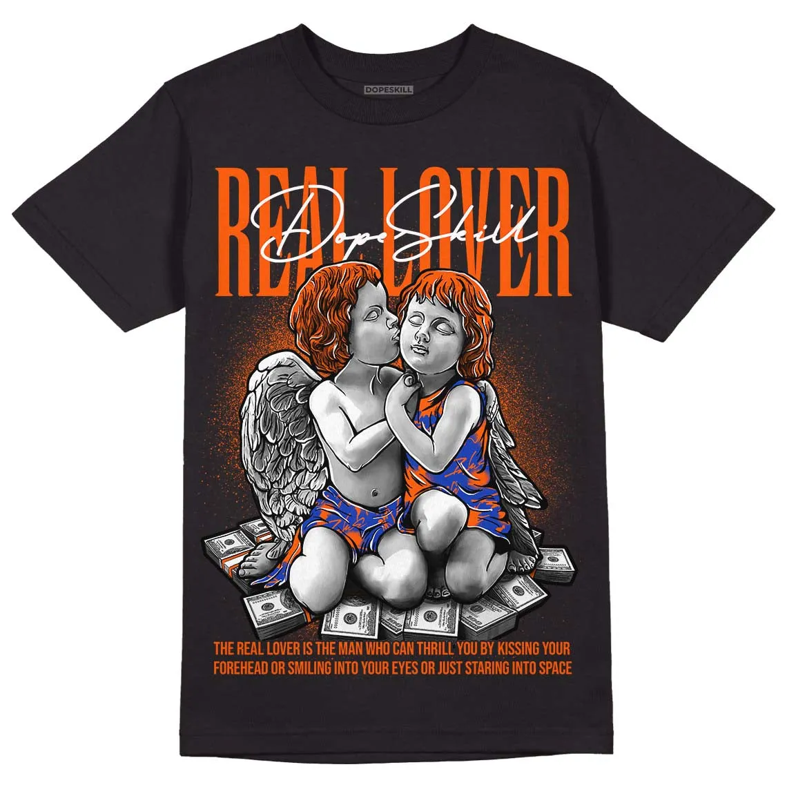 Dunk Low Futura Orange Blaze DopeSkill T-Shirt Real Lover Graphic sold by DopeSkill product image thumbnail 2