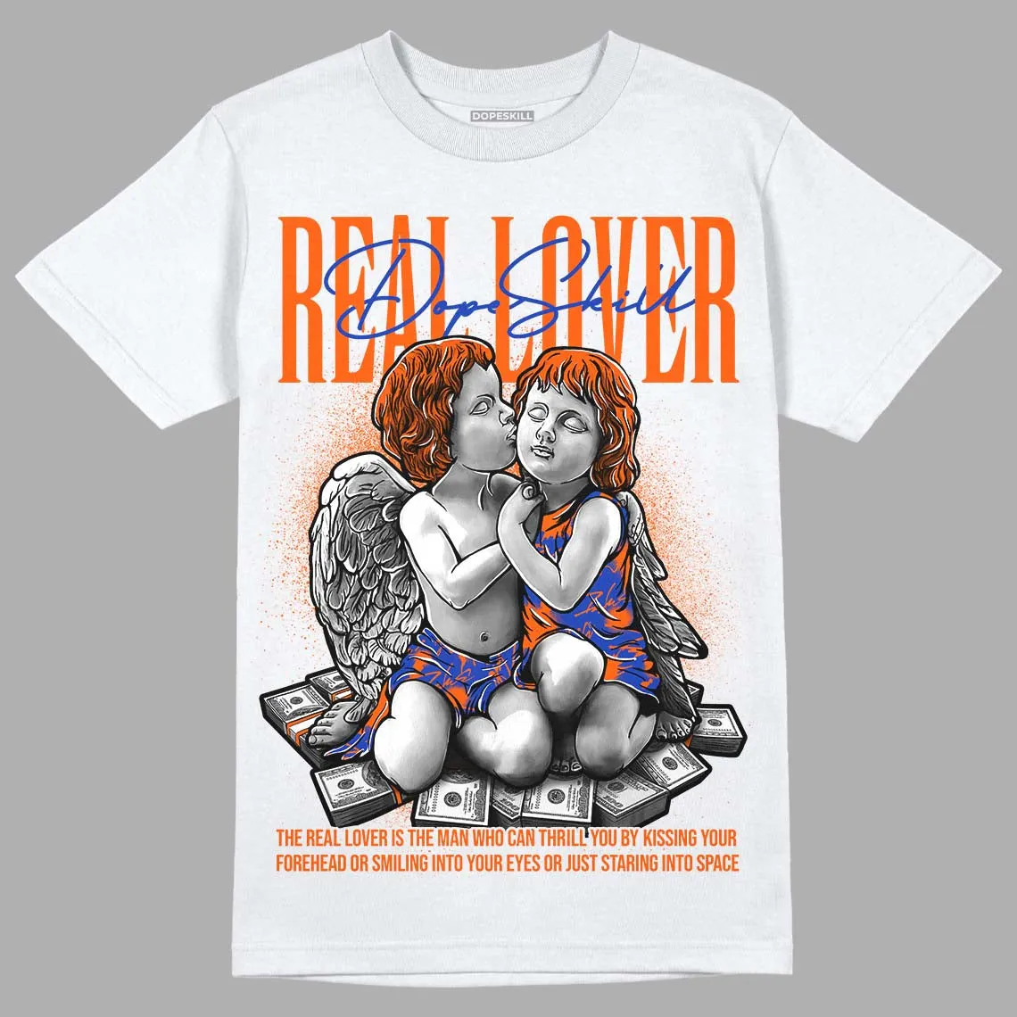 Dunk Low Futura Orange Blaze DopeSkill T-Shirt Real Lover Graphic sold by DopeSkill