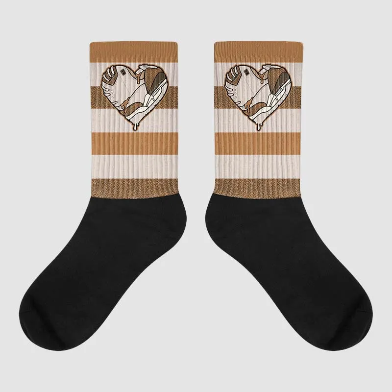 Palomino 3s DopeSkill Sublimated Socks Horizontal Stripes Graphic sold by DopeSkill