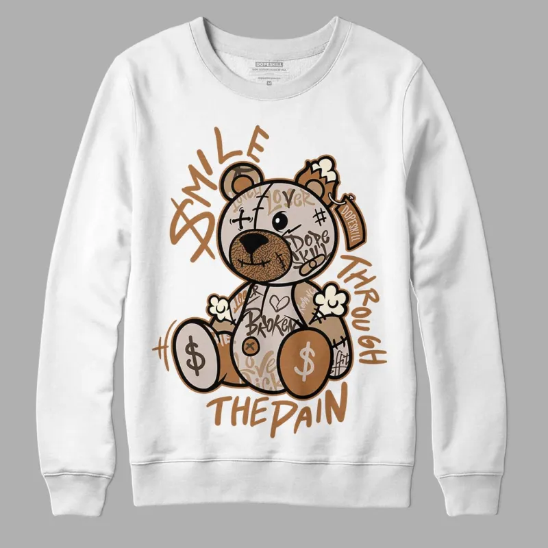 Palomino 3s DopeSkill Sweatshirt Smile Through The Pain Graphic sold by DopeSkill