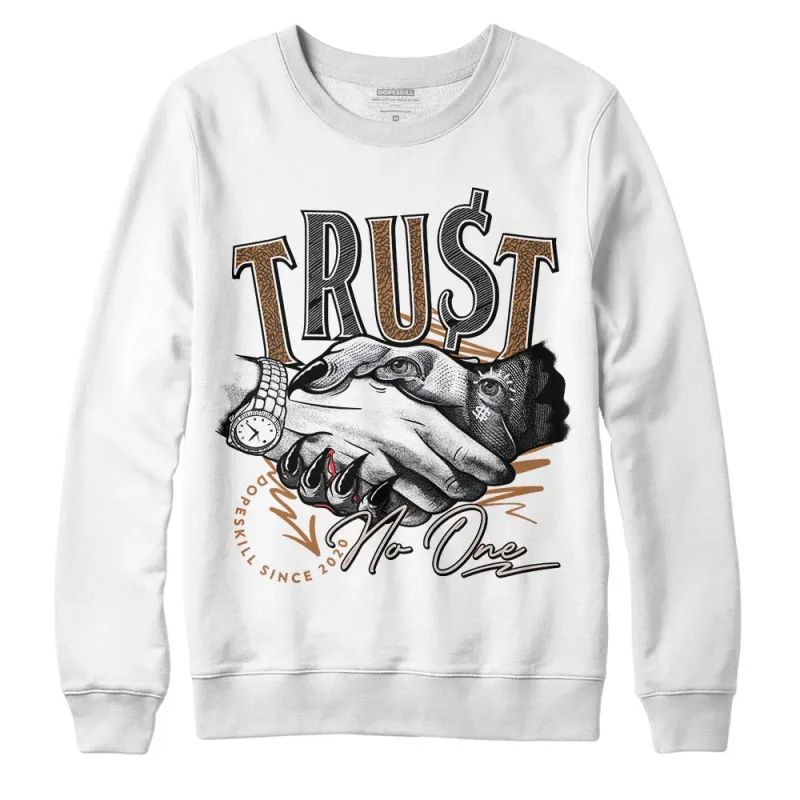 Palomino 3s DopeSkill Sweatshirt Trust No One Graphic sold by DopeSkill
