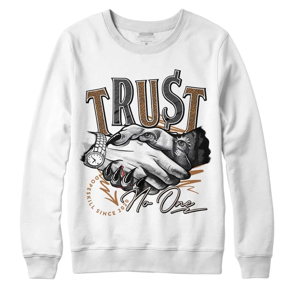 Palomino 3s DopeSkill Sweatshirt Trust No One Graphic sold by DopeSkill