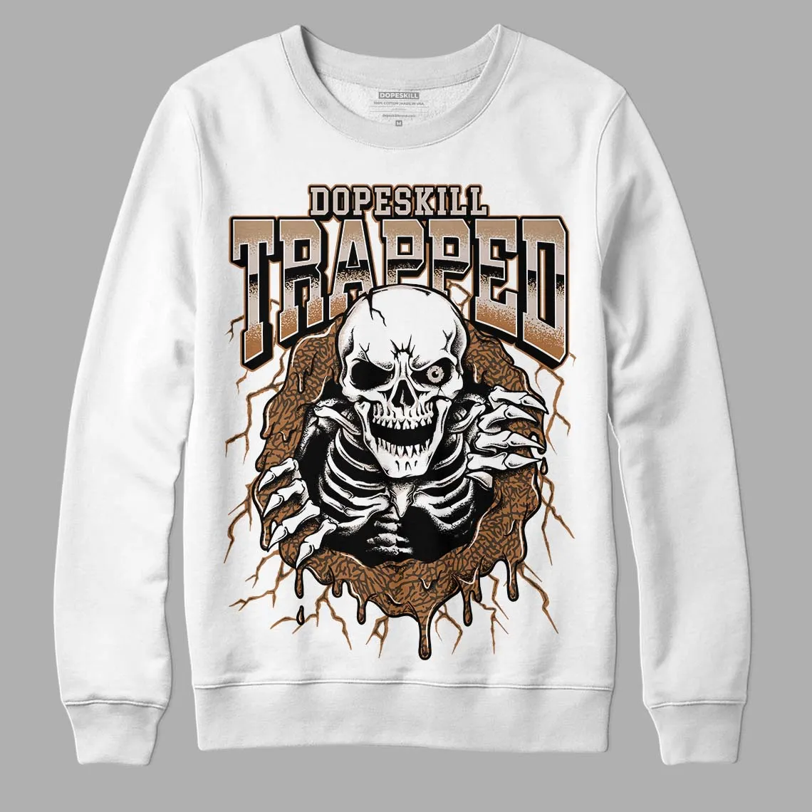 Palomino 3s DopeSkill Sweatshirt Trapped Halloween Graphic sold by DopeSkill