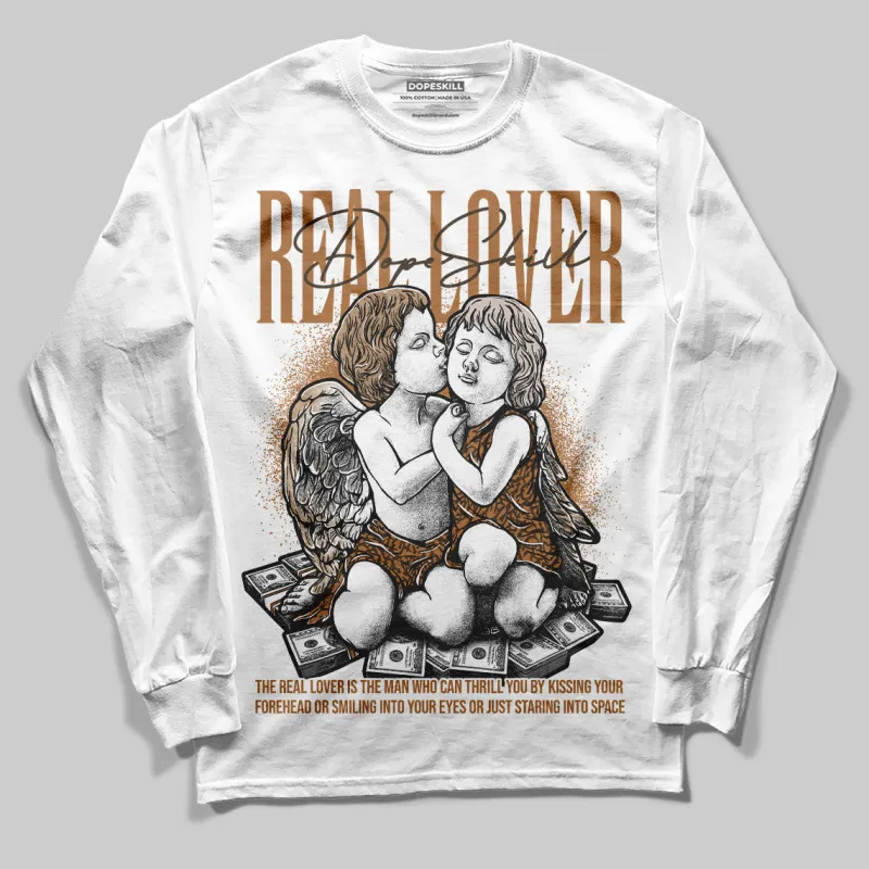 Palomino 3s DopeSkill Long Sleeve T-Shirt Real Lover Graphic sold by DopeSkill