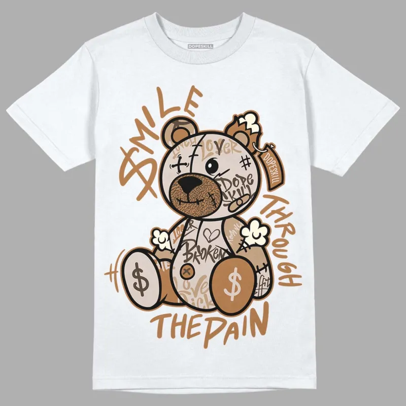 Palomino 3s DopeSkill T-Shirt Smile Through The Pain Graphic sold by DopeSkill