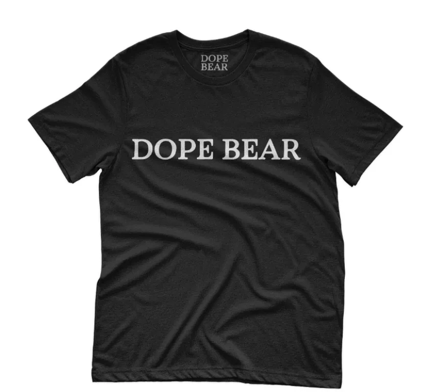 Dope Bear Casual Unisex T-shirt sold by DopeSkill