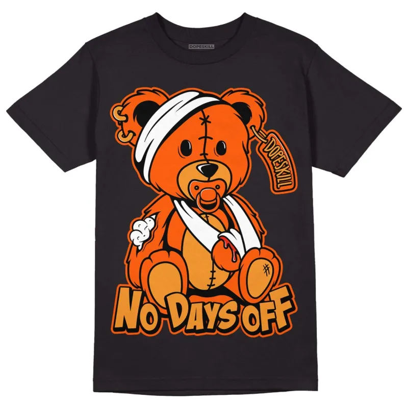Brilliant Orange 12s DopeSkill T-Shirt Hurt Bear Graphic sold by DopeSkill