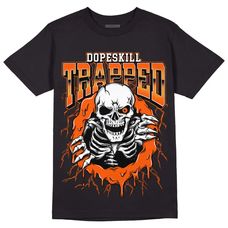 Brilliant Orange 12s DopeSkill T-Shirt Trapped Halloween Graphic sold by DopeSkill