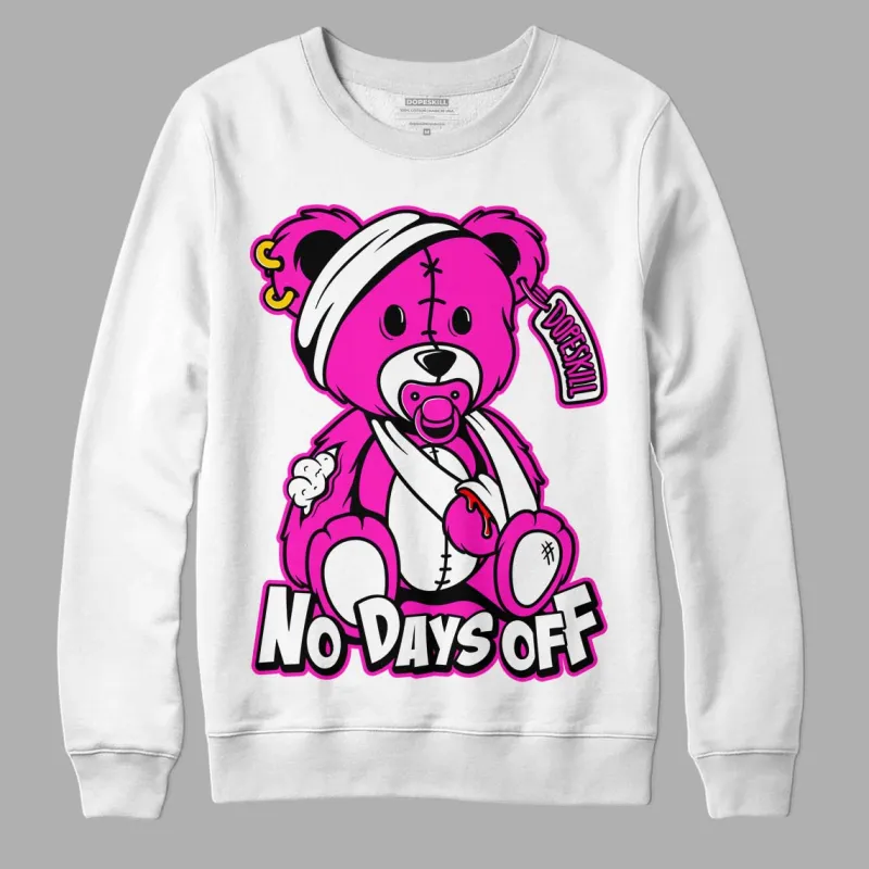 Dunk Low Active Fuchsia DopeSkill Sweatshirt Hurt Bear Graphic sold by DopeSkill