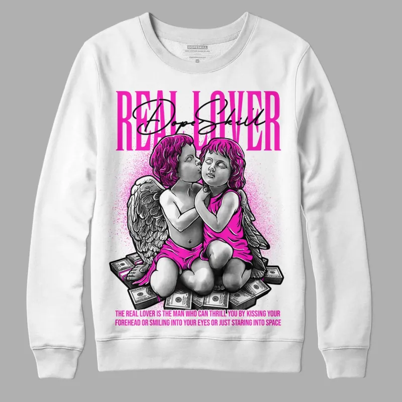 Dunk Low Active Fuchsia DopeSkill Sweatshirt Real Lover Graphic sold by DopeSkill