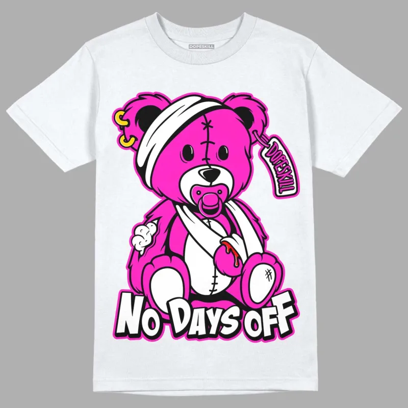 Dunk Low Active Fuchsia DopeSkill T-Shirt Hurt Bear Graphic sold by DopeSkill