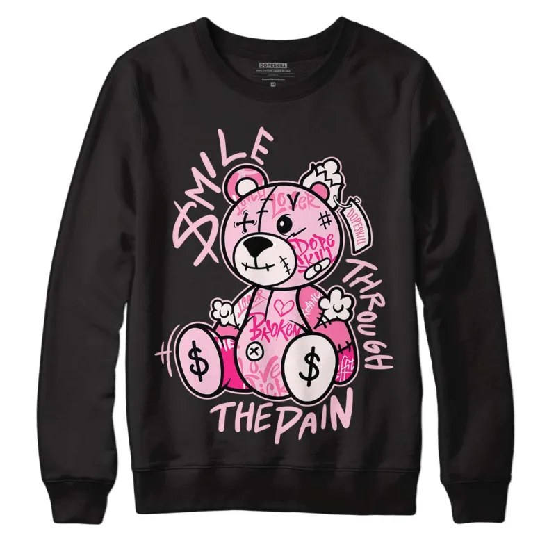 Dunk Low Pink Foam DopeSkill Sweatshirt Smile Through The Pain Graphic sold by DopeSkill