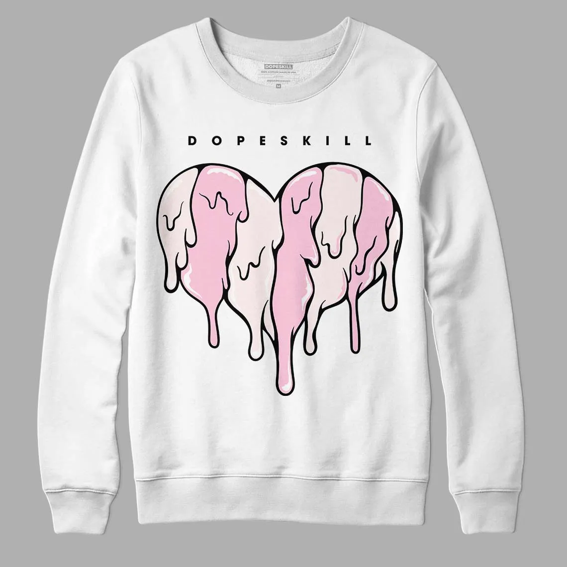 Dunk Low Pink Foam DopeSkill Sweatshirt Slime Drip Heart Graphic sold by DopeSkill product image thumbnail 2