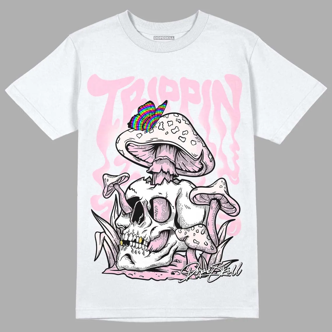 Dunk Low Pink Foam DopeSkill T-Shirt Trippin Graphic sold by DopeSkill product image thumbnail 2