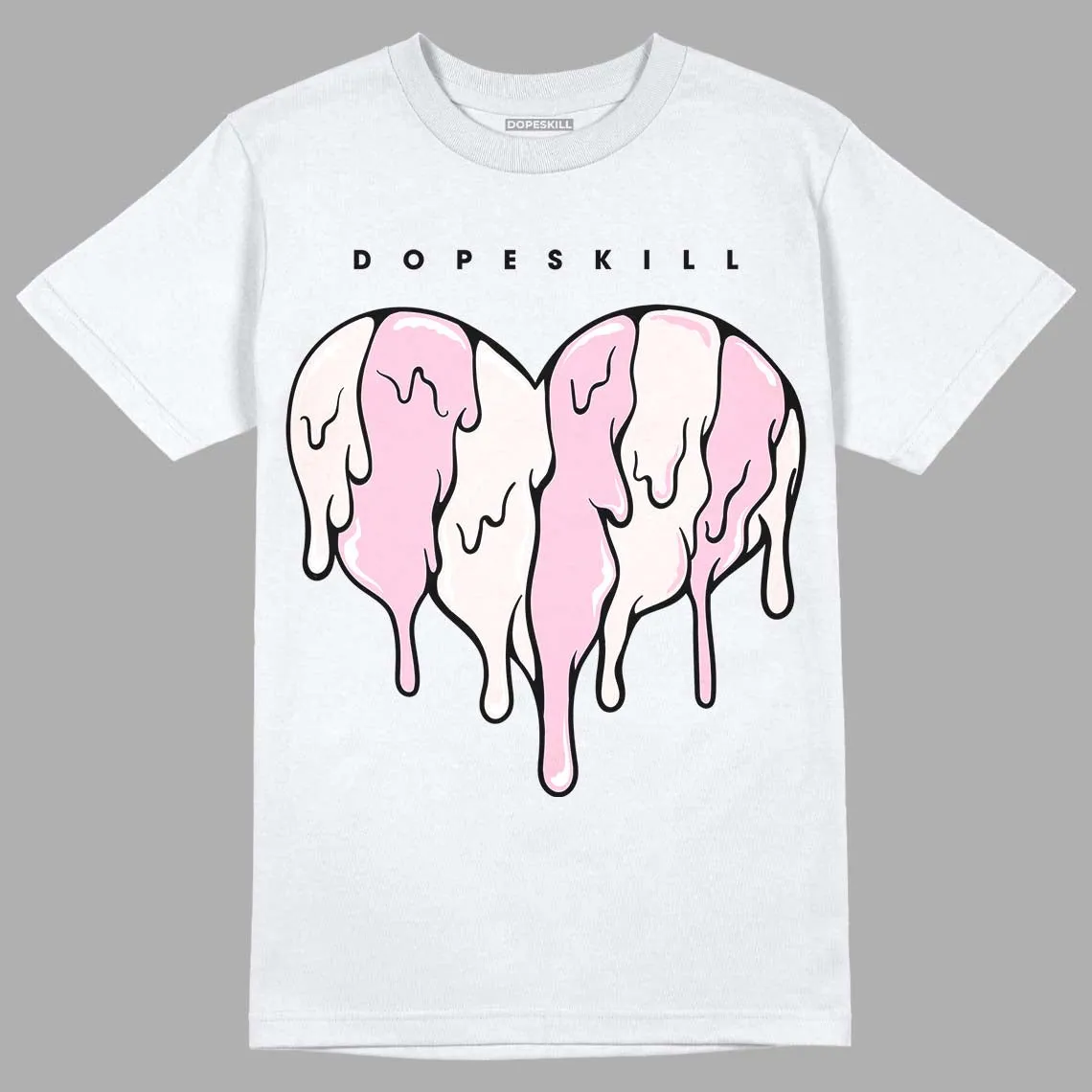 Dunk Low Pink Foam DopeSkill T-Shirt Slime Drip Heart Graphic sold by DopeSkill product image thumbnail 2