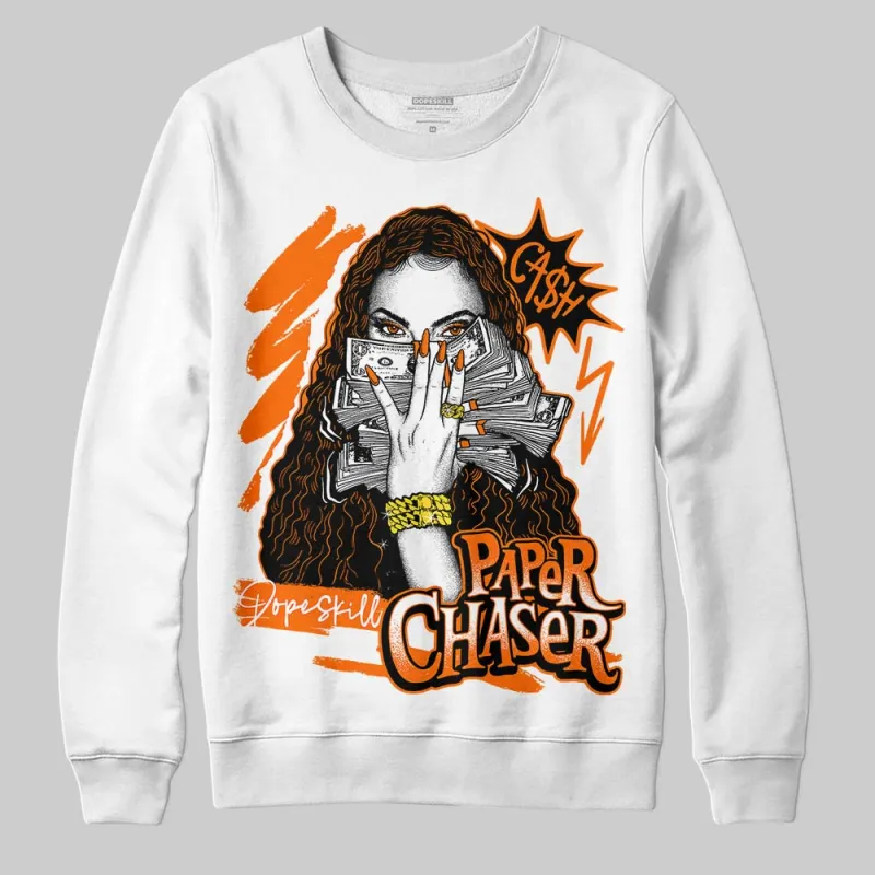 Orange Black White DopeSkill Sweatshirt NPC Graphic sold by DopeSkill