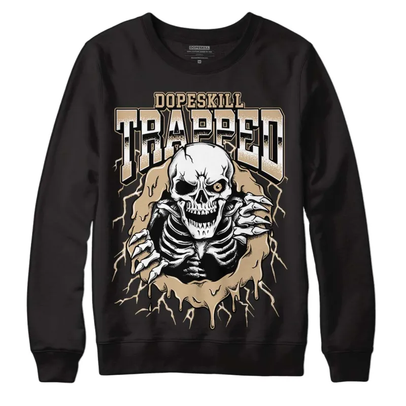 TAN Collection DopeSkill Sweatshirt Trapped Halloween Graphic sold by DopeSkill