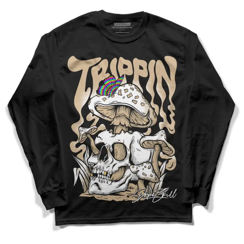TAN Collection DopeSkill Long Sleeve T-Shirt Trippin Graphic sold by DopeSkill