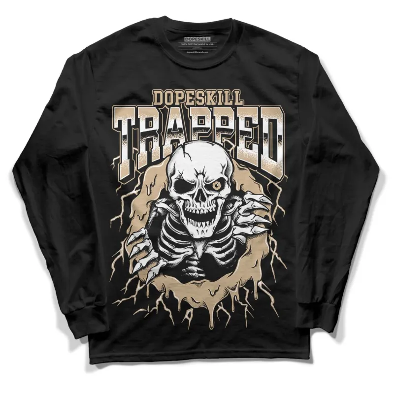 TAN Collection DopeSkill Long Sleeve T-Shirt Trapped Halloween Graphic sold by DopeSkill
