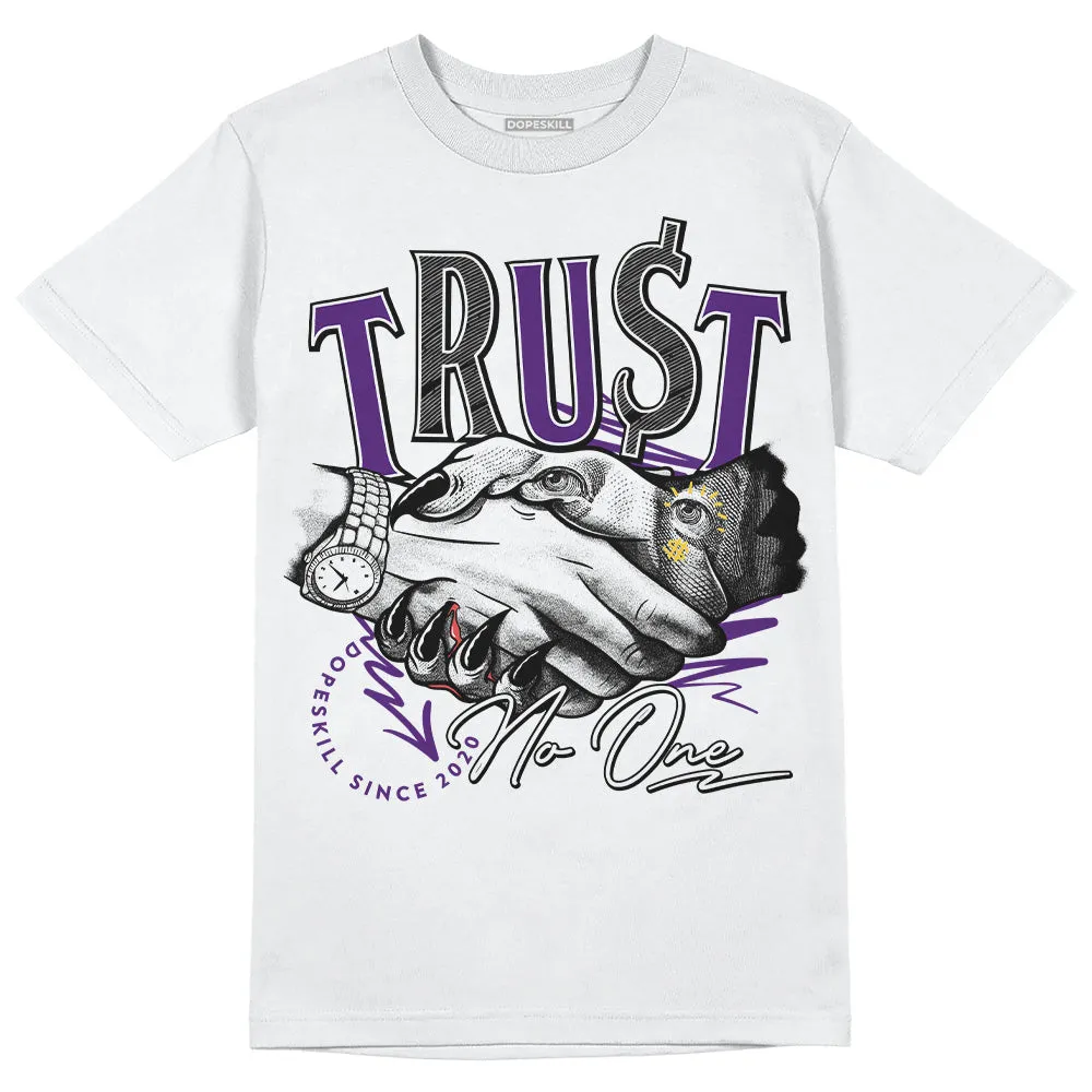 Field Purple 12s DopeSkill T-Shirt Trust No One Graphic sold by DopeSkill