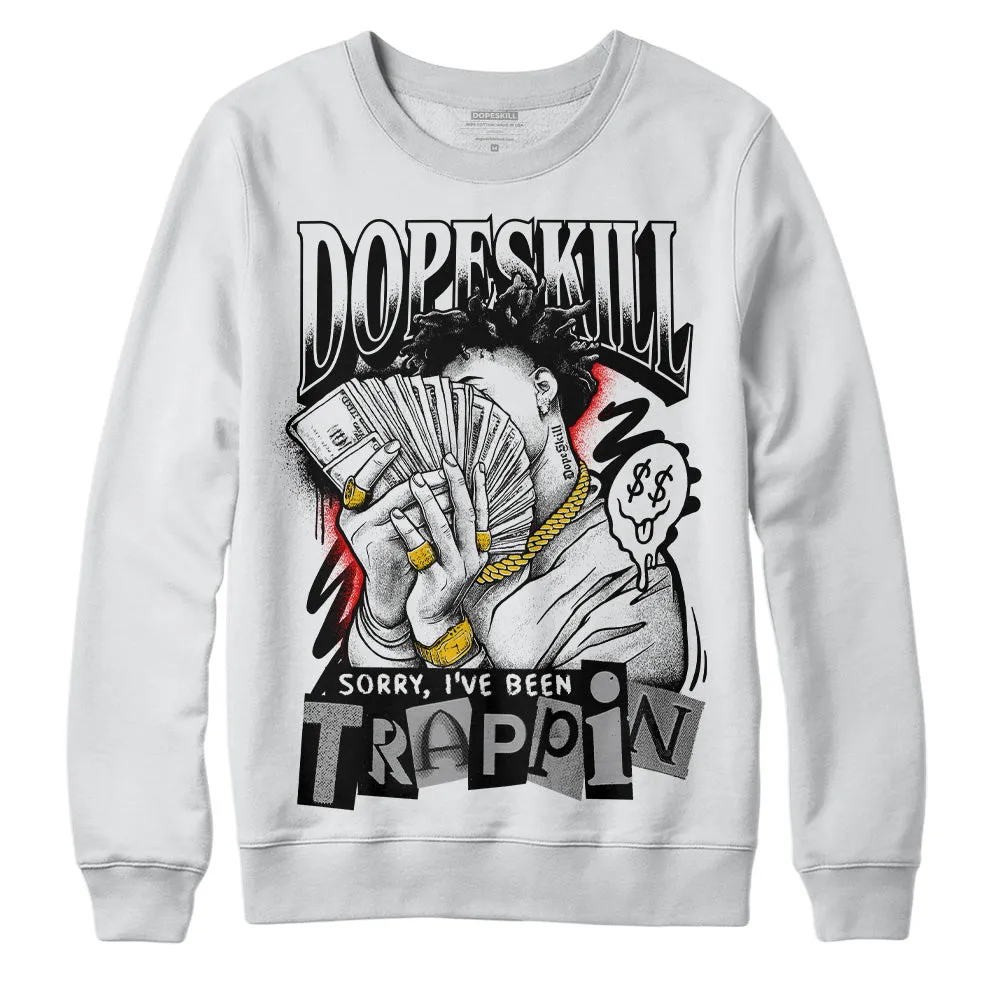 Dunk Low Panda White Black DopeSkill Sweatshirt Sorry I've Been Trappin Graphic sold by DopeSkill product image thumbnail 2