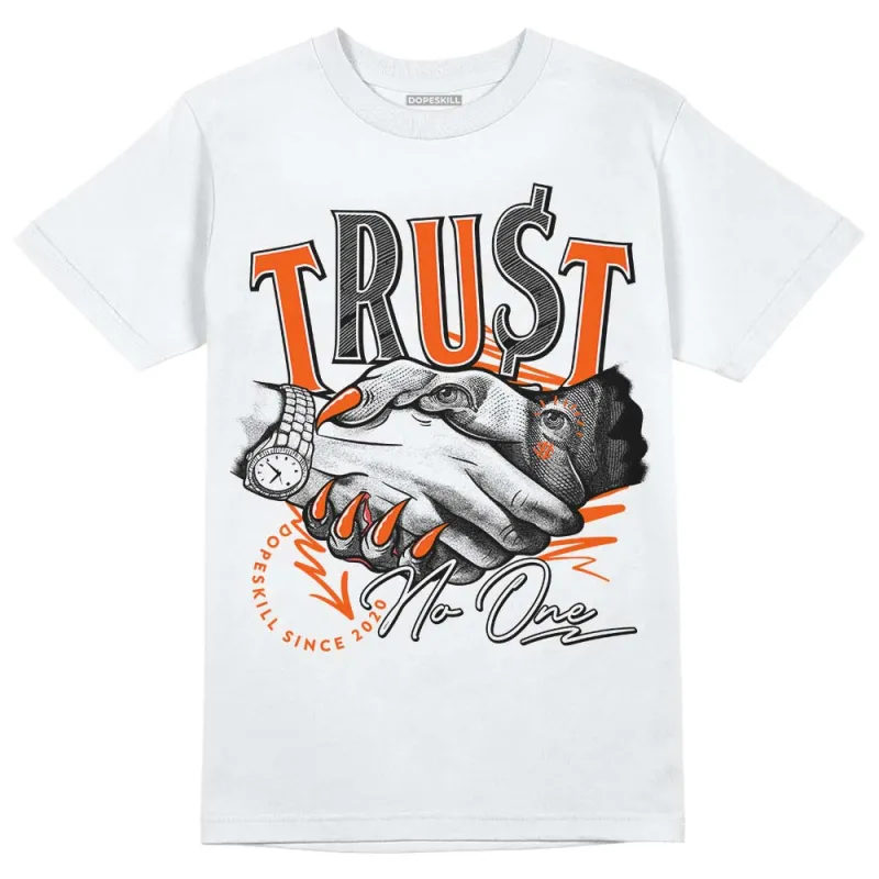 Orange Milk DopeSkill T-Shirt Trust No One Graphic sold by DopeSkill