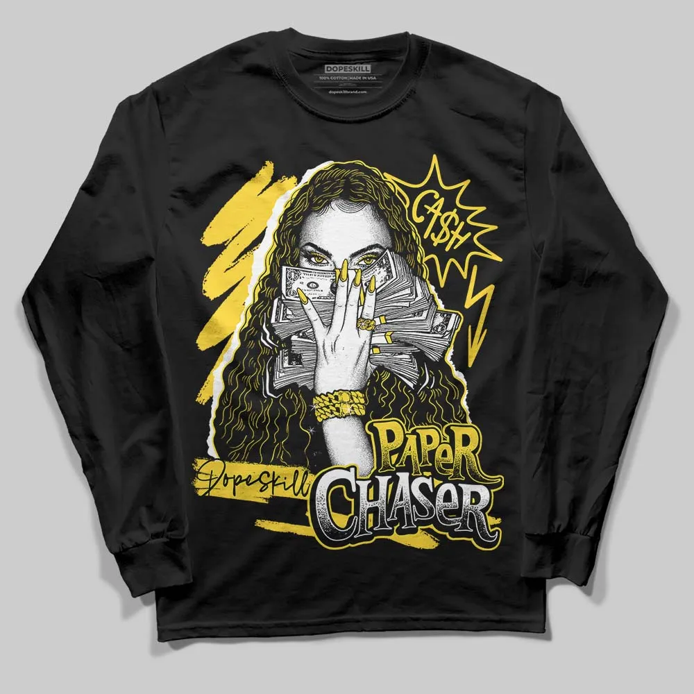 Black Tour Yellow AJ 4 Thunder DopeSkill Long Sleeve T-Shirt NPC Graphic sold by DopeSkill