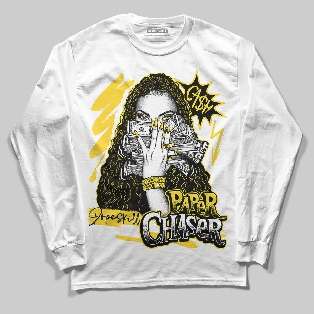 Black Tour Yellow AJ 4 Thunder DopeSkill Long Sleeve T-Shirt NPC Graphic sold by DopeSkill product image thumbnail 2