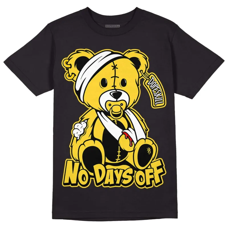 Black Tour Yellow AJ 4 Thunder DopeSkill T-Shirt Hurt Bear Graphic sold by DopeSkill