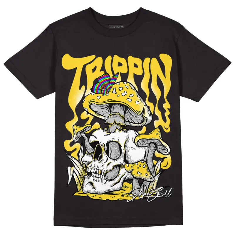 Black Tour Yellow AJ 4 Thunder DopeSkill T-Shirt Trippin Graphic sold by DopeSkill