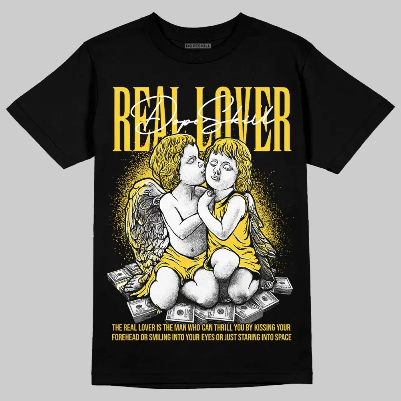 Black Tour Yellow AJ 4 Thunder DopeSkill Unisex T-Shirt Real Lover Graphic sold by DopeSkill