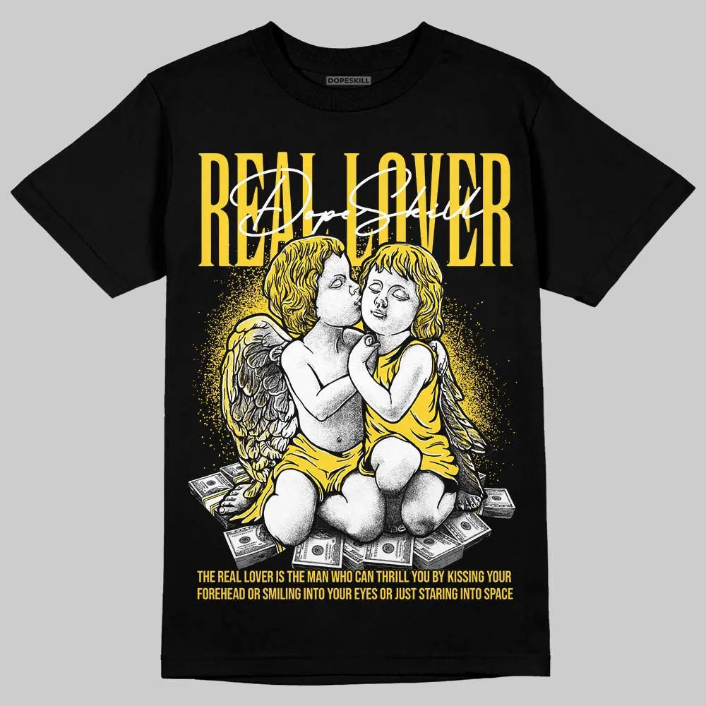Black Tour Yellow AJ 4 Thunder DopeSkill Unisex T-Shirt Real Lover Graphic sold by DopeSkill