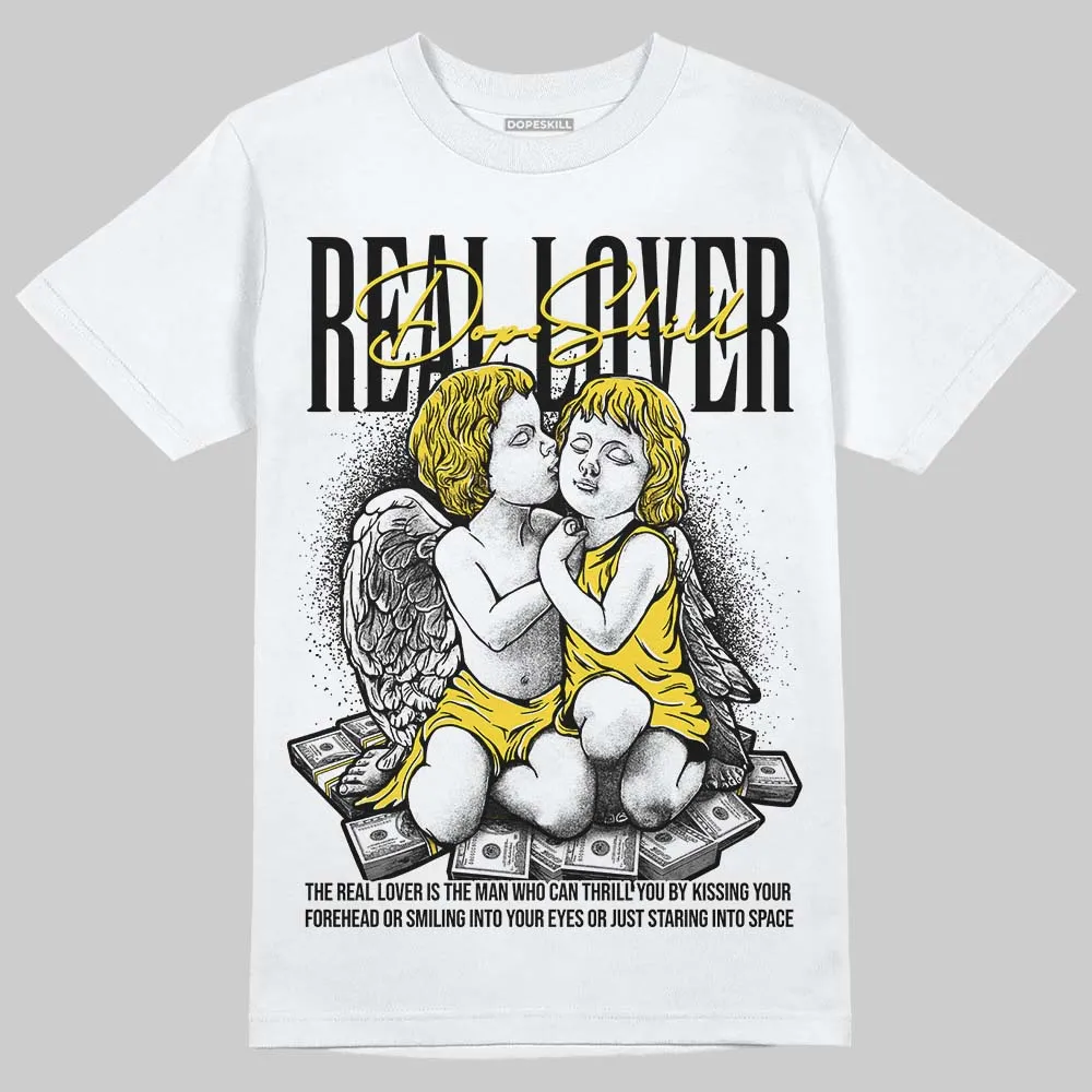 Black Tour Yellow AJ 4 Thunder DopeSkill Unisex T-Shirt Real Lover Graphic sold by DopeSkill product image thumbnail 2