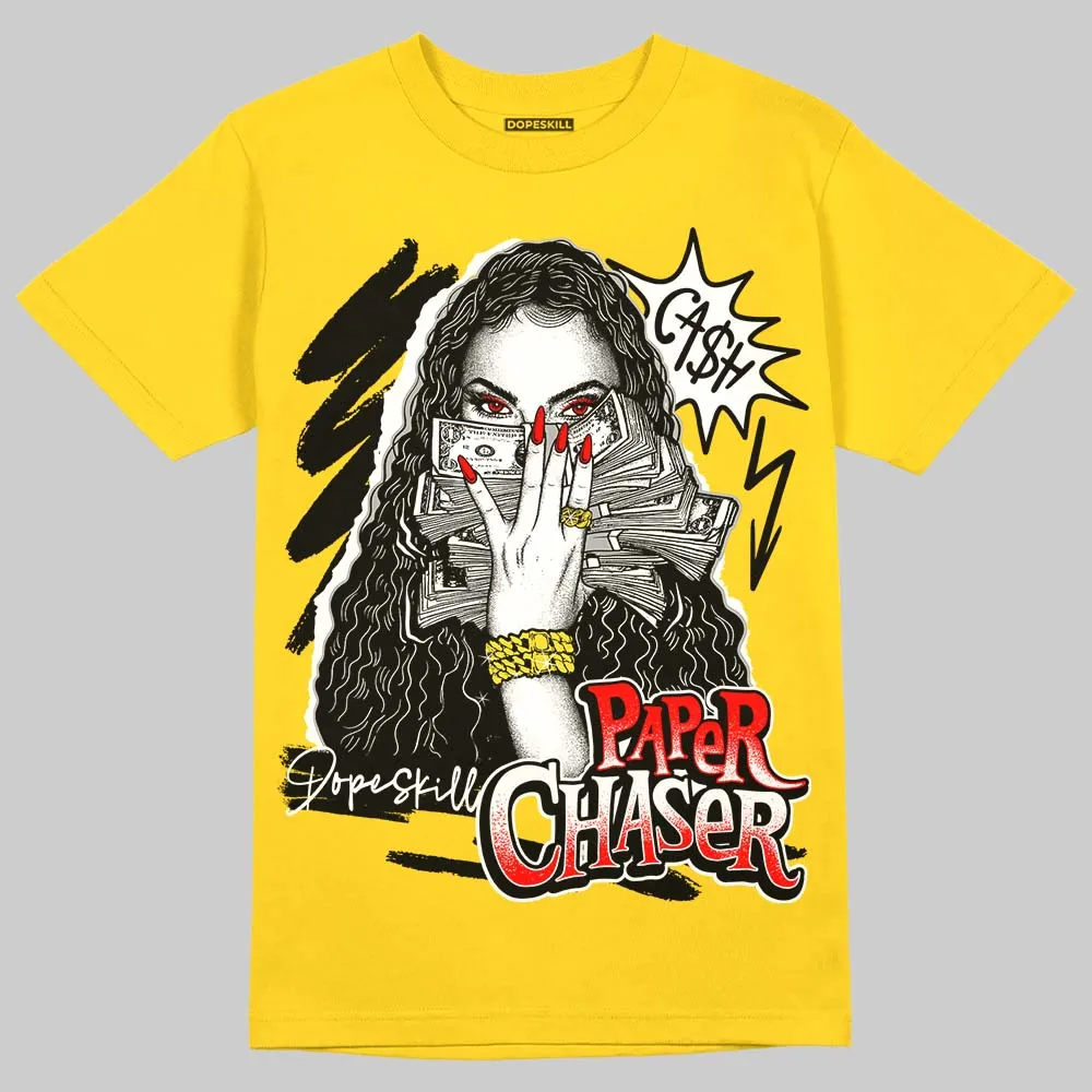 Black Tour Yellow AJ 4 Thunder DopeSkill T-Shirt NPC Graphic sold by DopeSkill product image thumbnail 3