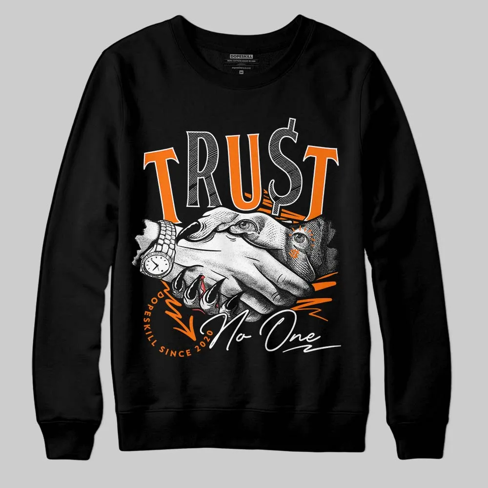 Dunk Low Magma Orange DopeSkill Sweatshirt Trust No One Graphic sold by DopeSkill product image thumbnail 2