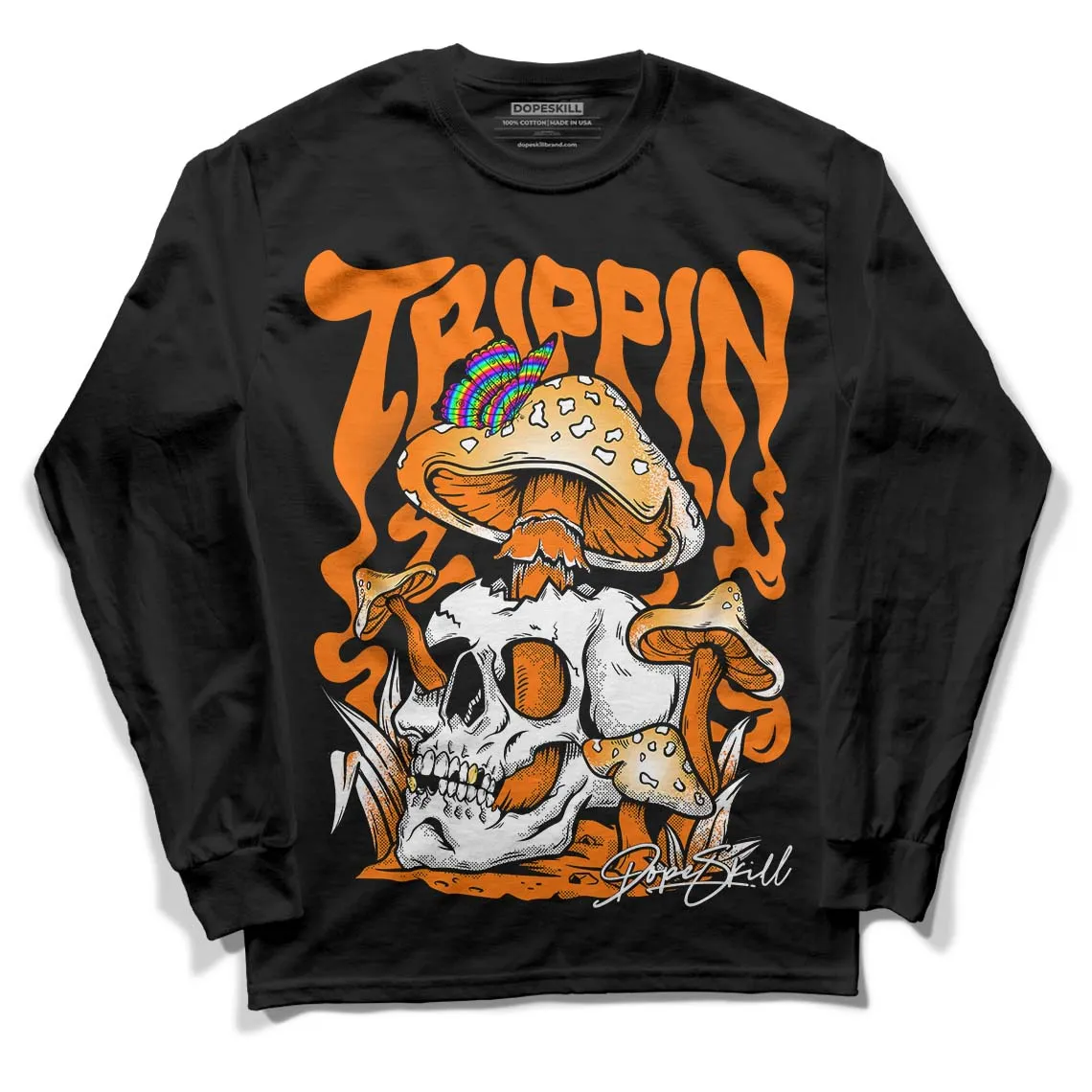Dunk Low Magma Orange DopeSkill Long Sleeve T-Shirt Trippin Graphic sold by DopeSkill product image thumbnail 2