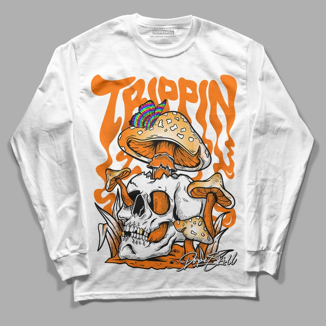 Dunk Low Magma Orange DopeSkill Long Sleeve T-Shirt Trippin Graphic sold by DopeSkill