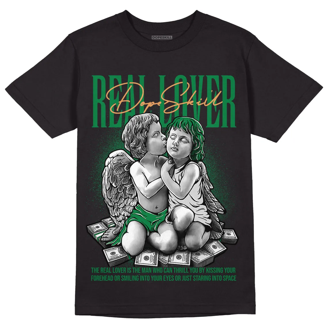 Pine Green 4s DopeSkill T-Shirt Real Lover Graphic sold by DopeSkill product image thumbnail 2
