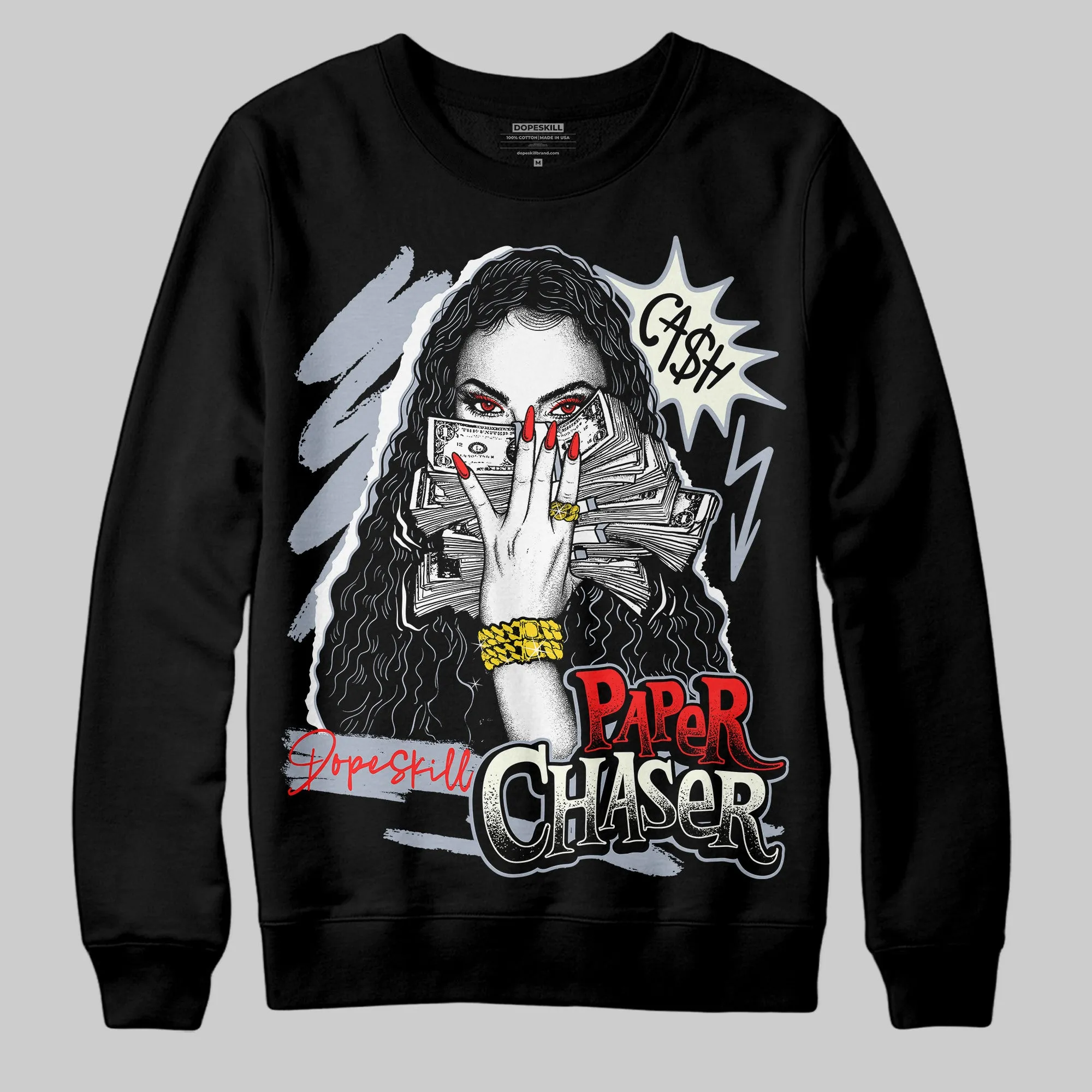 White Cement Reimagined 3s DopeSkill Sweatshirt NPC Graphic sold by DopeSkill product image thumbnail 2