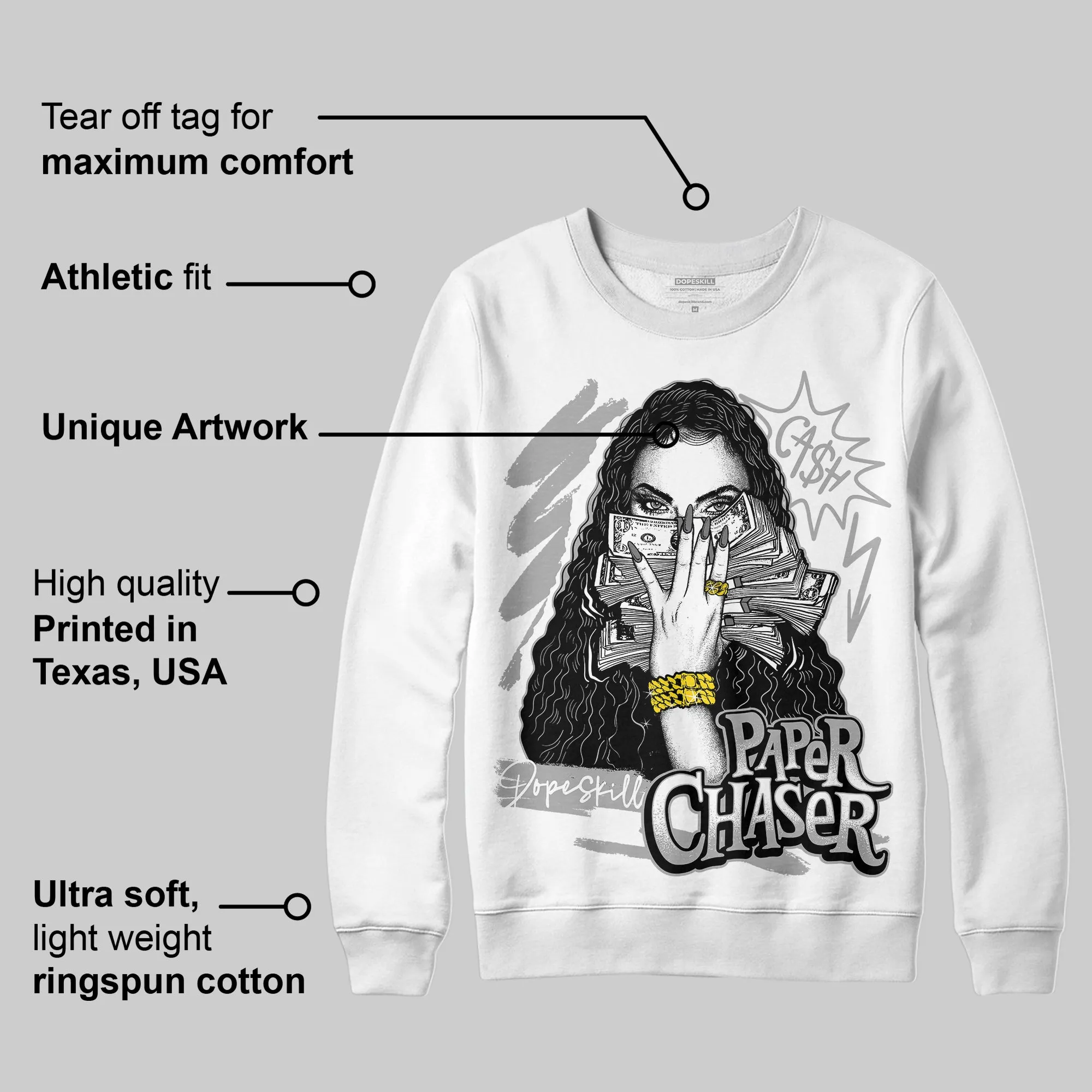 Stealth 12s DopeSkill Sweatshirt NPC Graphic sold by DopeSkill product image thumbnail 2