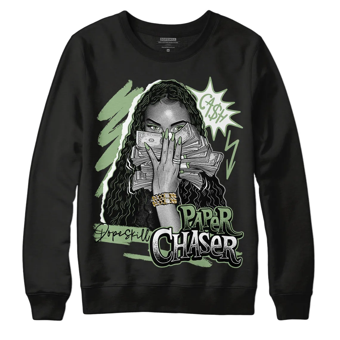 Seafoam 4s DopeSkill Sweatshirt NPC Graphic sold by DopeSkill product image thumbnail 2