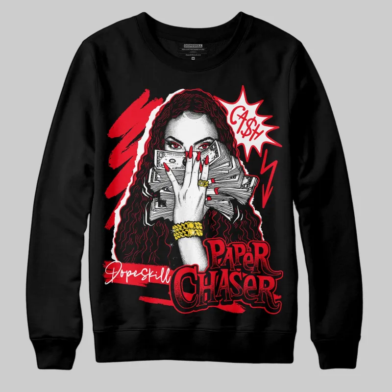 Red Thunder 4s DopeSkill Sweatshirt NPC Graphic sold by DopeSkill