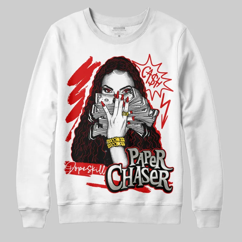Fire Red 3s DopeSkill Sweatshirt NPC Graphic sold by DopeSkill