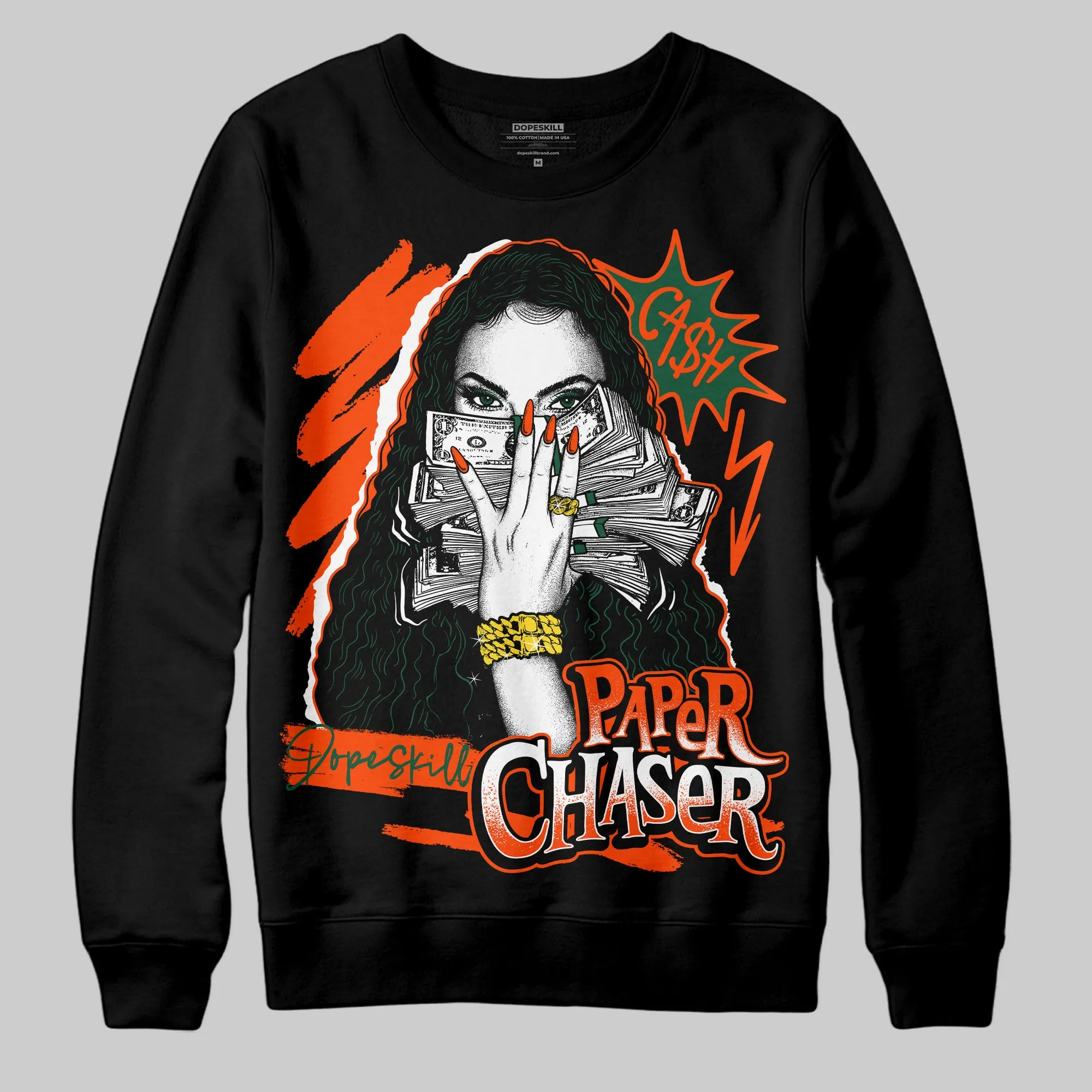 Dunk Low Team Dark Green Orange DopeSkill Sweatshirt NPC Graphic sold by DopeSkill product image thumbnail 2