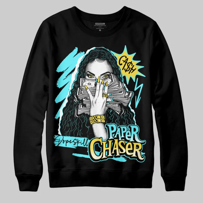 Aqua 5s DopeSkill Sweatshirt NPC Graphic sold by DopeSkill