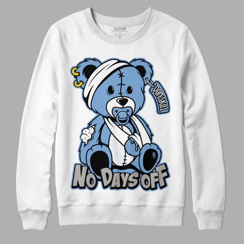 University Blue 5s DopeSkill Sweatshirt Hurt Bear Graphic sold by DopeSkill